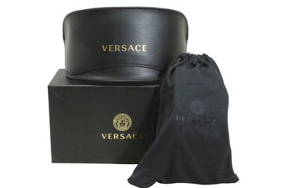 Pre-owned Versace Ve4461 314/87 Sunglasses White/grey 47mm W/extra Interchangeable Lenses In Gray