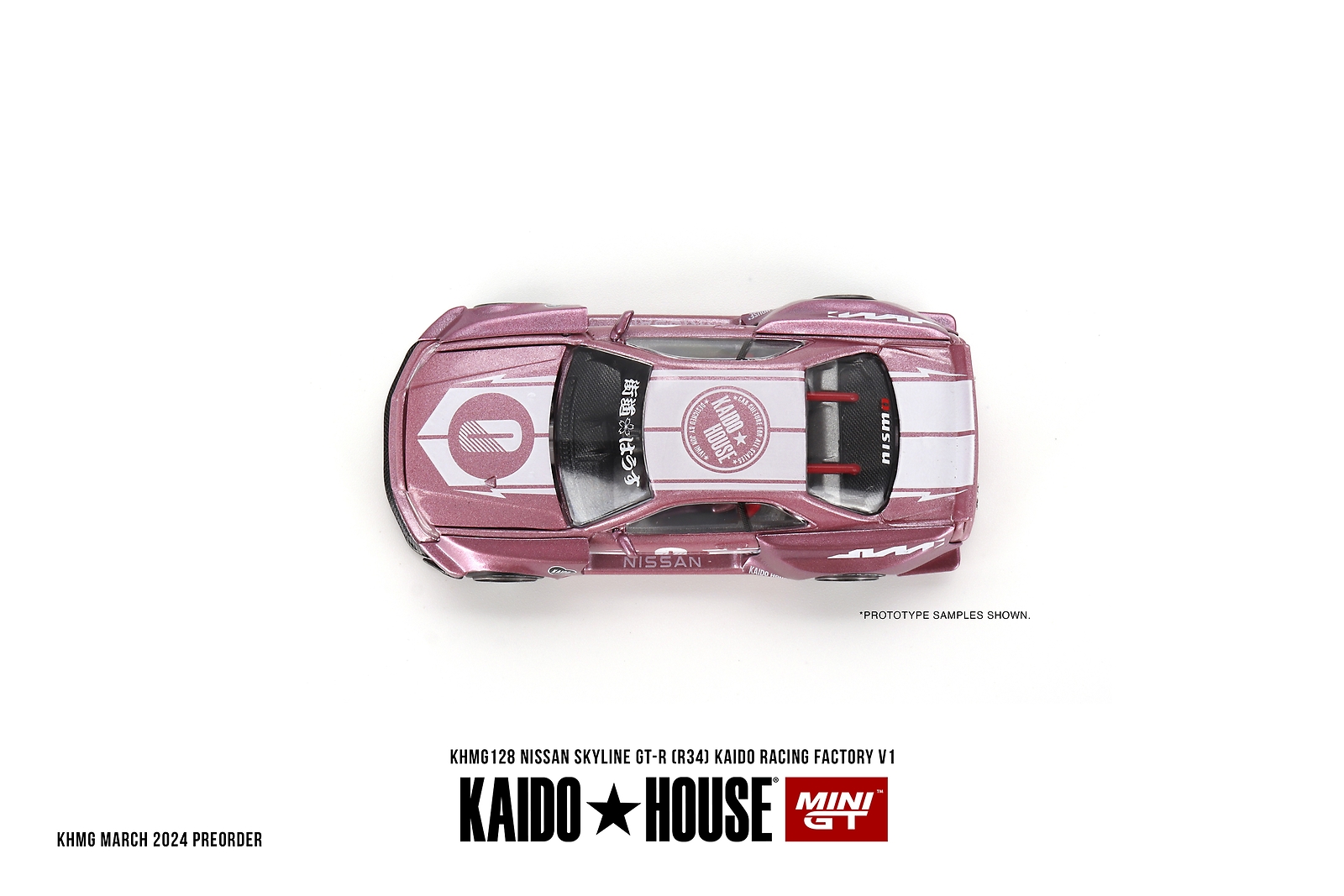 In Stock) Mini GT x Kaido House 1/64 Nissan Skyline GT-R
