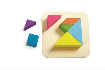 Tangram Travel, 8 Piece