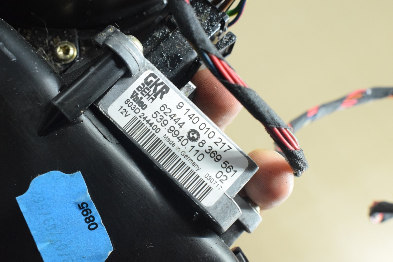 BMW E53 REAR AC AIR CONDITIONER HEATER BLOWER MOTOR UNIT OEM | eBay