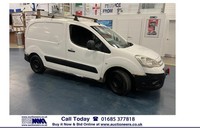 2009 Citroen Berlingo 850 L1 LX 1.6HDI 90PS 3 SEAT SWB VAN PANEL VAN Diesel Manu