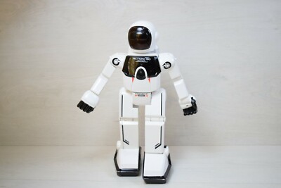 Vintage White Silverlit Maxibot Max 1 GX 386 Programmable Battery Robot Toy 2002