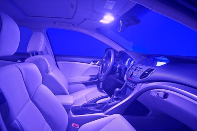 LED 5050 Light Purple 12000K 194 Two Bulb Front Side Marker Parking Replace Fit