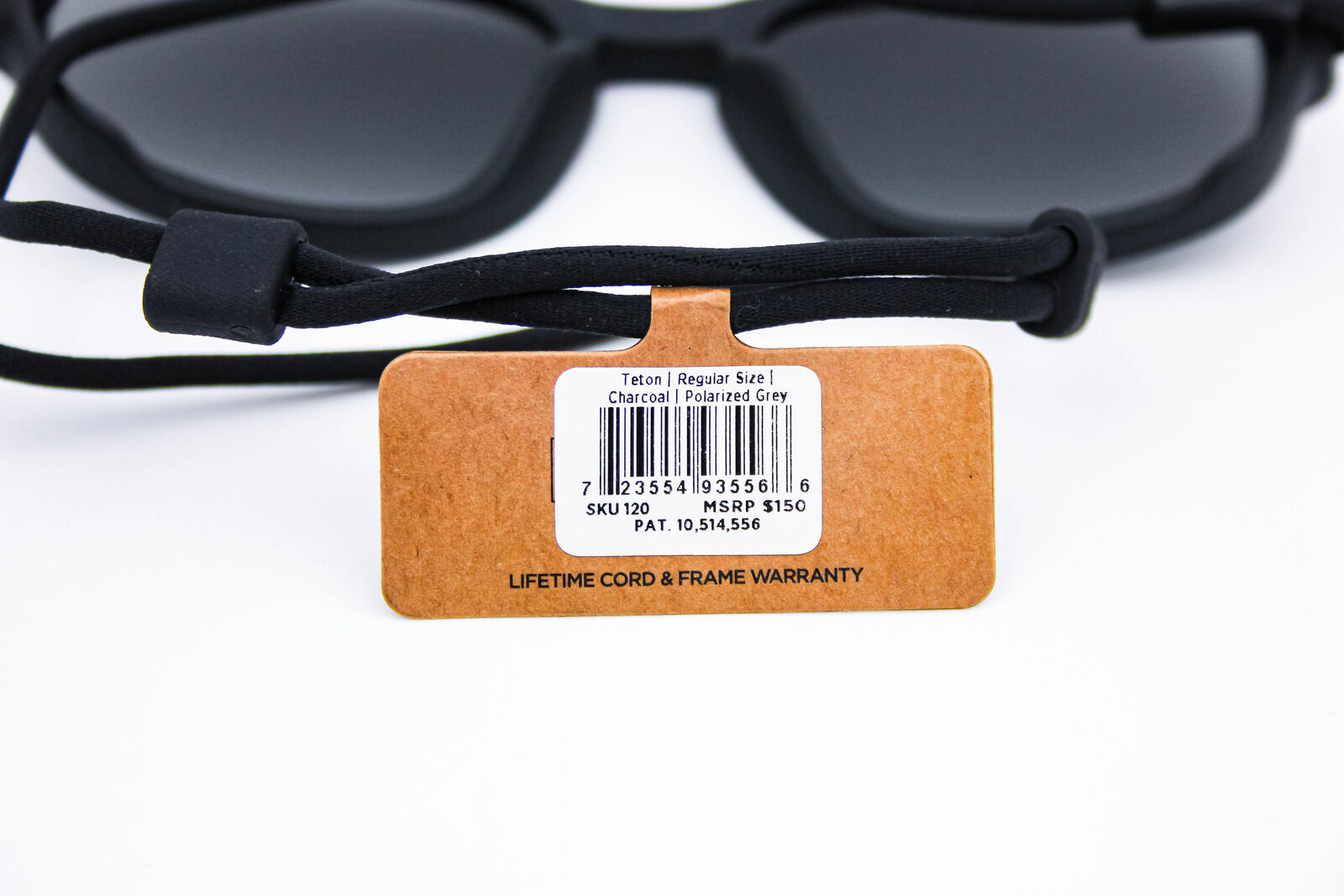 Ombraz Teton Regular Charcoal Polarized Grey Armless Ombraz Teton Regular Charcoal Polarized Grey Armless
