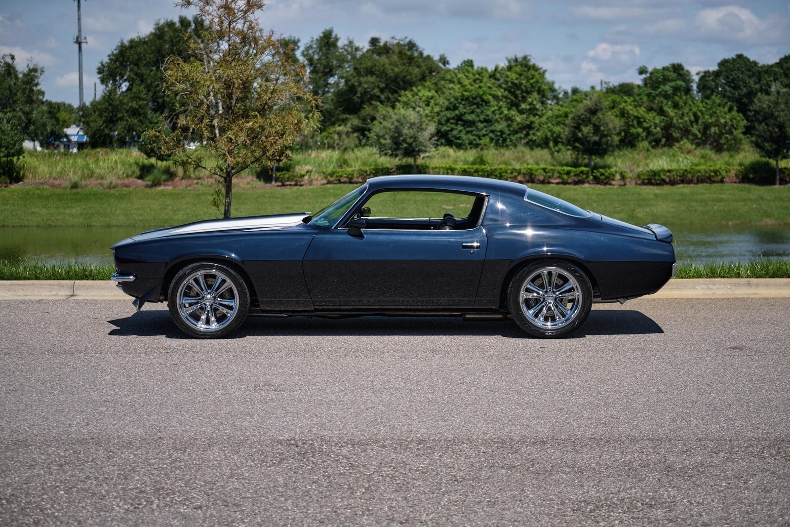 Owner 1970 Chevrolet Camaro Restored Custom Build Big Block Azurite Black