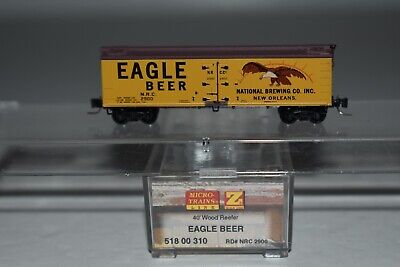Z Scale MTL 51800310 Eagle Beer 40' Single Door Reefer 2900 C33435