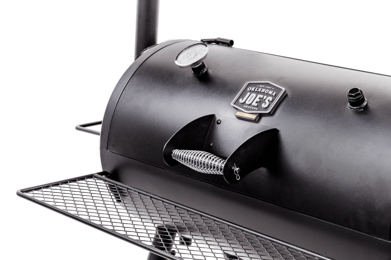 CHAR-BROIL OKLAHOMA JOE’S® HIGHLAND SMOKER Holzkohlegrill Barbecue Grill schwarz - Bild 8 von 12
