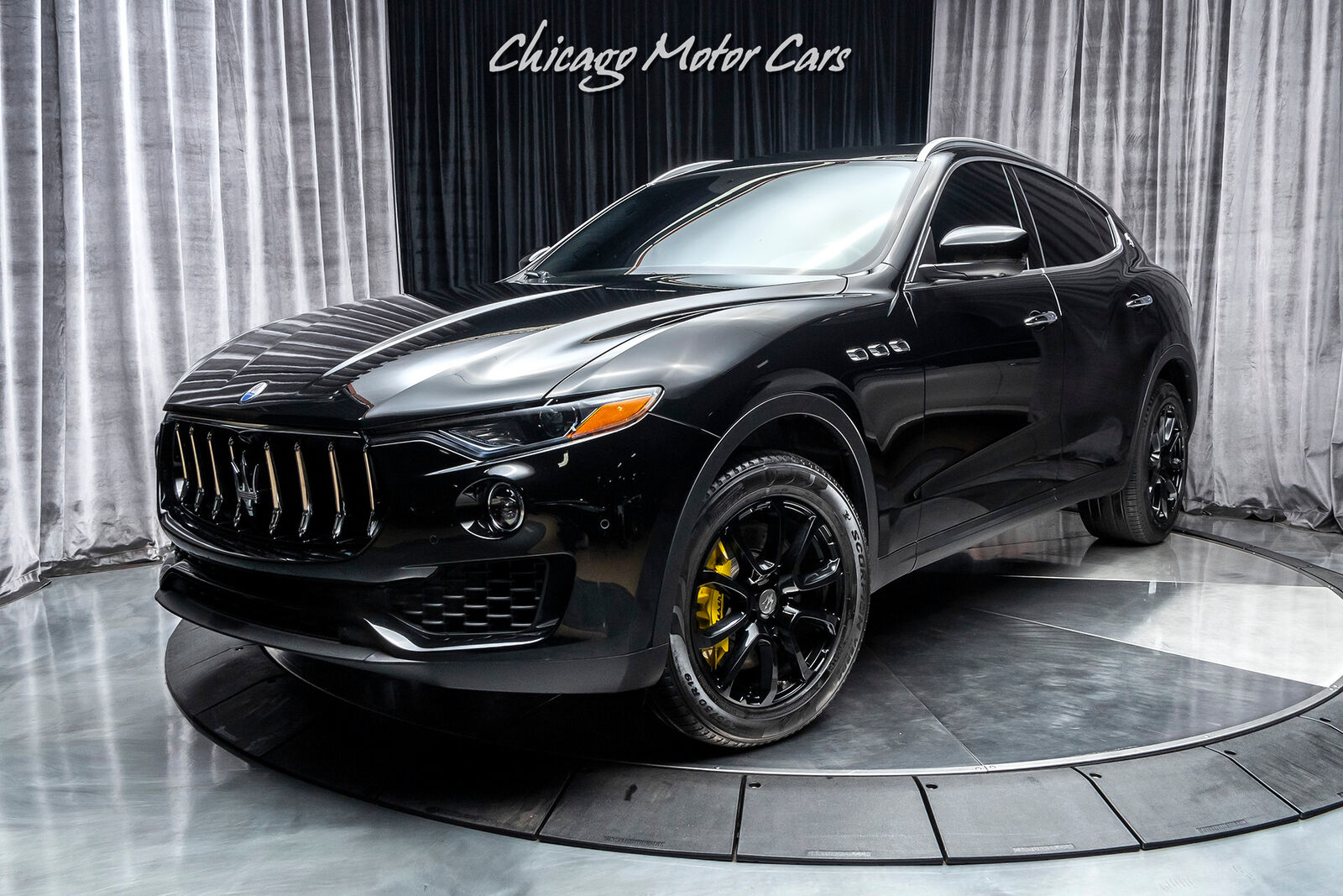 2018 Maserati Levante S Q4 Awd Nero Used Maserati Levante for sale in