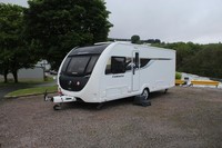 2020 Swift Celeste 880 Luxury 8FT Wide 4 Berth Touring Caravan With Island Bed
