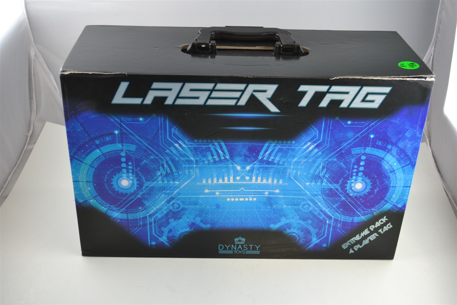 Dynasty Toys Laser Tag Set and Carrying Case for Kids Multiplayer 4 Pack