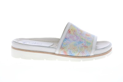 

Earthies Multi Crete CRETE MPL Женские серые шлепанцы из нубука на плоской подошве 7, Серый, Earthies Multi Crete