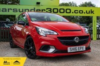 2016 Vauxhall Corsa 1.6T VXR 3dr HATCHBACK PETROL Manual