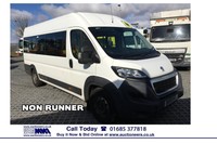 2017 - 66 - PEUGEOT BOXER 335 2.0HDI BLUE 130PS LWB 10 SEAT DISABLED MINIBUS