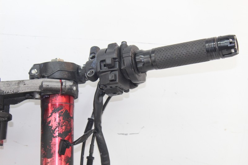 07-08 NINJA ZX6R FRONT END FORKS FORK TRIPLE TREE CLAMP TOP