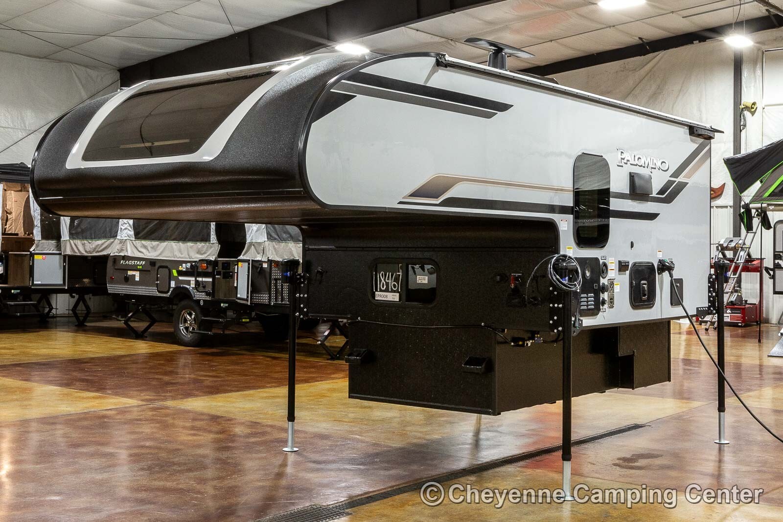 New 2024 Palomino Backpack Hs750 Pickup Truck Camper With Toilet And