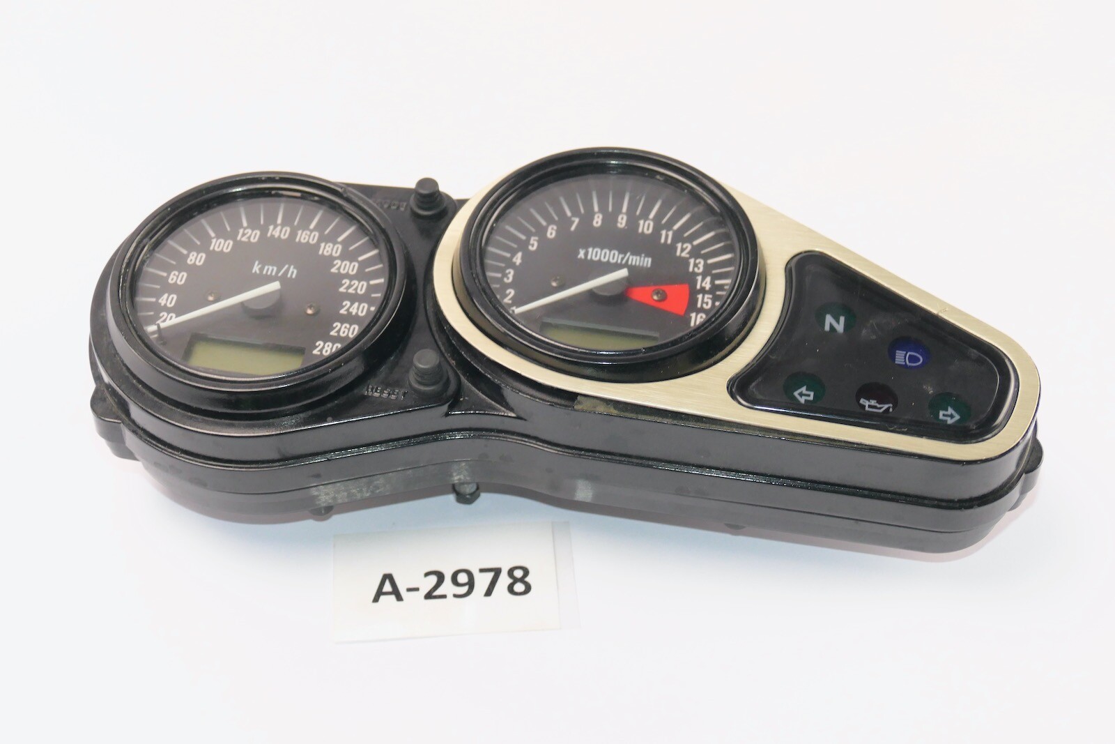Kawasaki Ninja ZX-6R ZX600G 1998 - Speedometer cockpit instruments