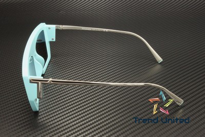 Pre-owned Tiffany & Co Tiffany Tf4214u 8388s4 Tiffany Blue Dark Grey 54 Mm Women's Sunglasses In Gray
