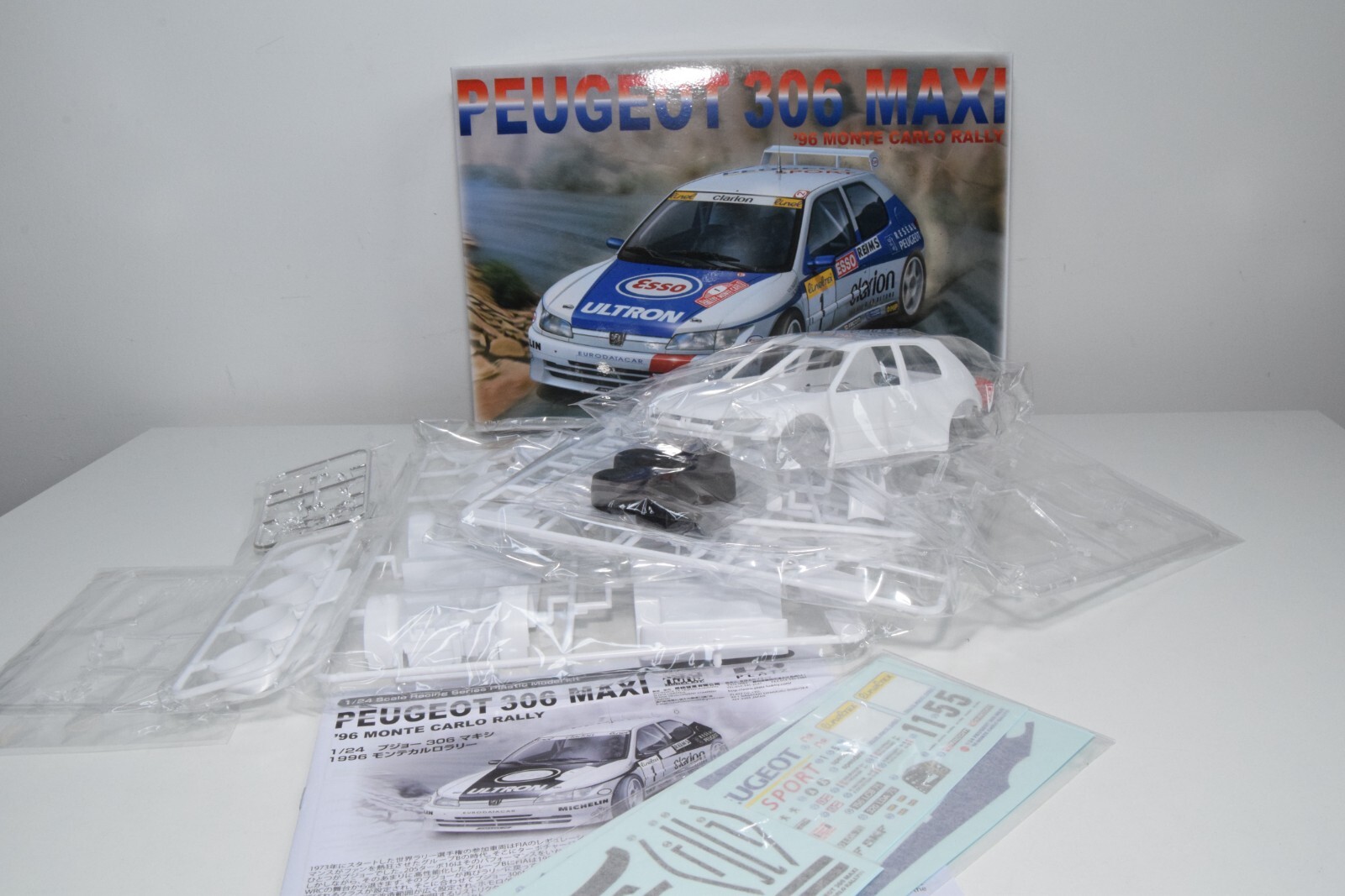 【新品】nunu Peugeot 306 Maxi EVO2 1/24 Peugeot 306 MAXI / PLATZ / nunu 1/24 / Scale Model / MONTE