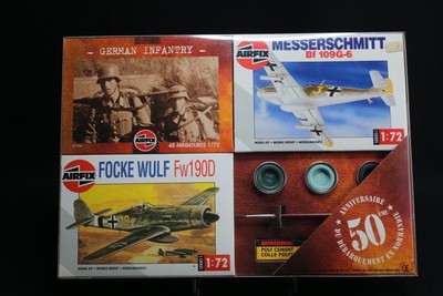 XM018 AIRFIX Collection Day 50 Anniversaire débarquement 01072 01064 01705 WWII