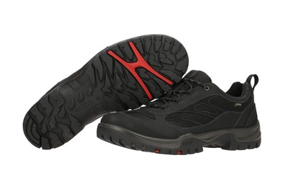 ECCO ECCO XPEDITION III DAMENSCHUHE - WANDER TREKKING SCHNÜR- HALBSCHUHE SCHWARZ