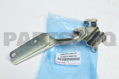 ぱん 53410BZ070 Genuine Toyota HINGE ASSY HOOD RH 53410-BZ070 | eBay