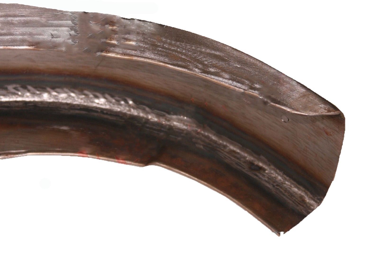 BSA Front & Rear Mudguard Fender Set Raw Bare Metal A7 A10 Swinging Arm  
