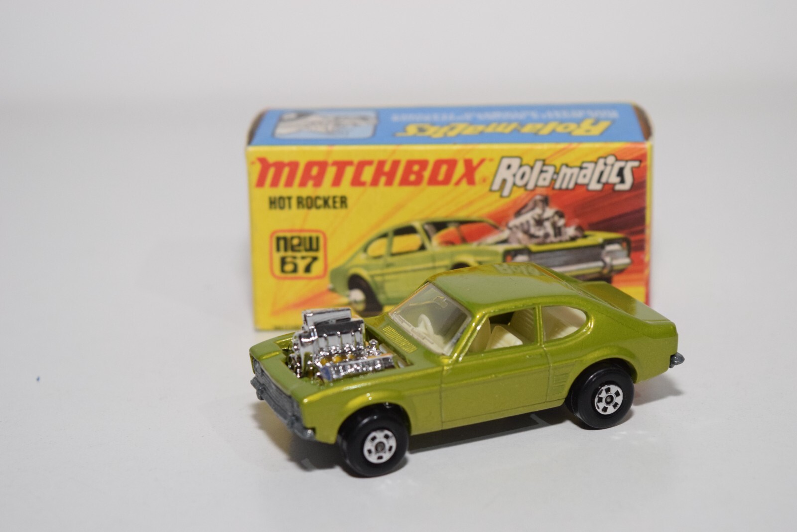B11 1:64 3 INCH MATCHBOX SUPERFAST 67 FORD CAPRI HOT ROCKER