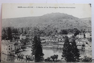 France Bar Sur Aube Montagen Sainte Germaine Postcard Old Vintage Card View Post
