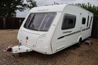 SWIFT CHALLENGER 530 4 Berth Caravan + Motor Mover + Just had a Full Service Van