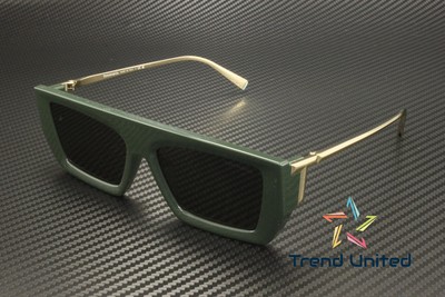 Pre-owned Tiffany & Co Tiffany Tf4214u 8390s4 Dark Emerald Dark Grey 54 Mm Women's Sunglasses In Gray