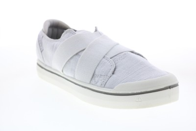 

Keen Elsa Iv 1023161 Женские белые холщовые кроссовки Slip On Lifestyle Sneakers Shoes 7, Белый, Keen Elsa Iv