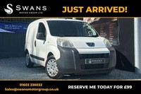 2015 Peugeot Bipper 1.3 HDi Professional Panel Van 3dr Diesel Manual FWD L1 H1 (