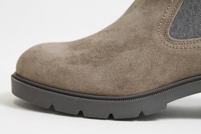 CAMEL ACTIVE CAMEL ACTIVE STIEFELETTEN GRAU NUBUK LEDER VARIOBÜNDCHEN