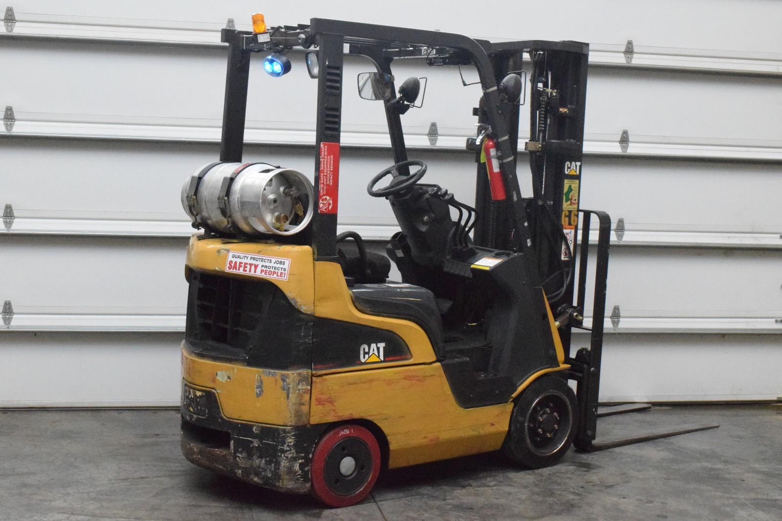 CATERPILLAR C3000 COMPACT LPG FORKTRUCK FORKLIFT FORK LIFT/TRUCK SIDESHIFTER