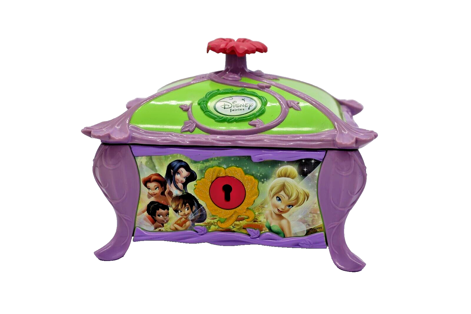 Disney Tinkerbell Treasure Chest Jewelery Box with Sound | eBay