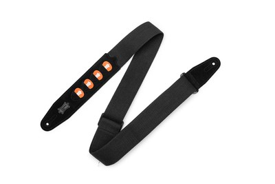 LEVY'S LEATHERS LIMITED 2'' Cotton Holder Extended Black Suede Ends Hold 4 Pic...
