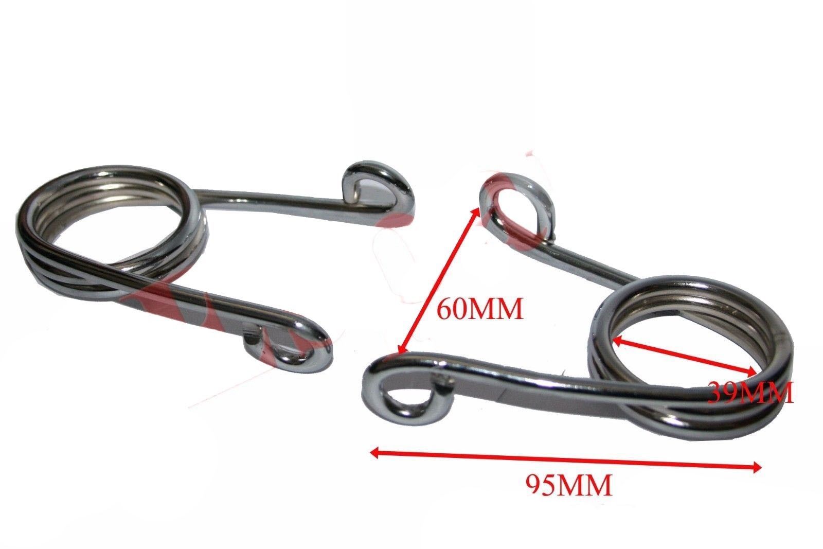 Torsion Solo Seat Springs For Norton Triumph Harley Custom CafÃ© Racer 