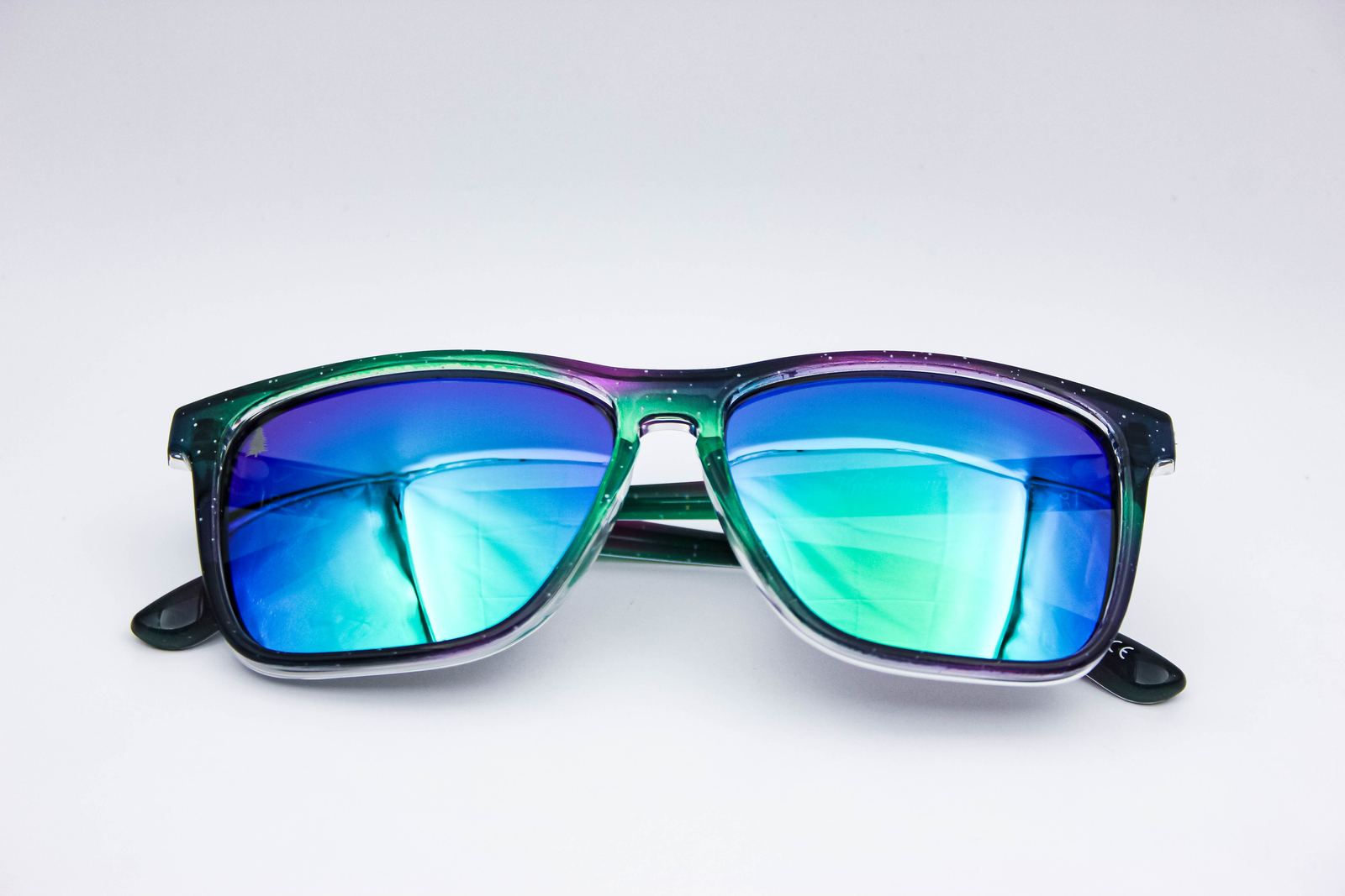 Knockaround Fast Lanes Aurora Borealis Polarized Sunglasses 56-15