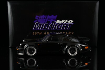 Autoart 1/18 Porsche 911 930 Turbo Blackbird Wangan Midnight | USA SELLER
