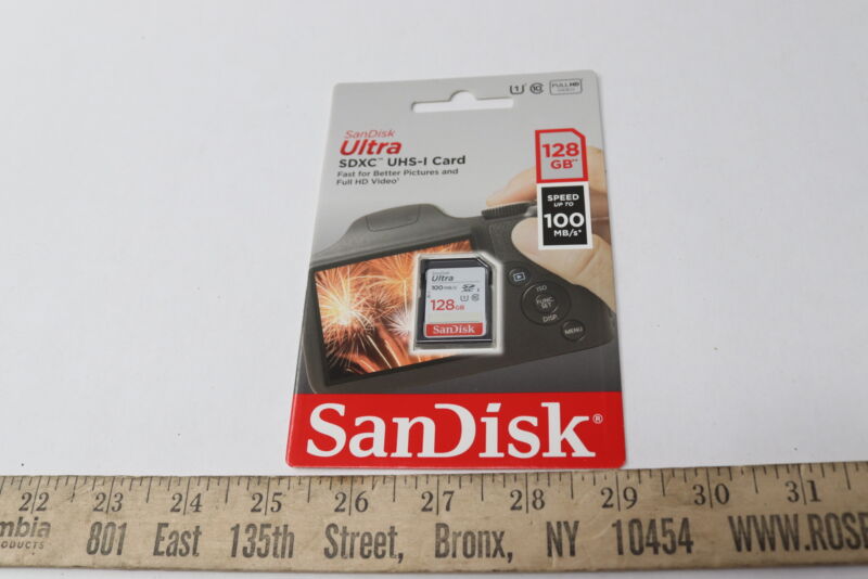 SanDisk Memory Card 128GB SDXC UHS-I