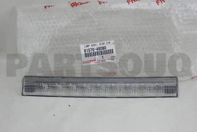 而今 815700K080 Genuine Toyota LAMP ASSY, CENTER STOP 81570-0K080