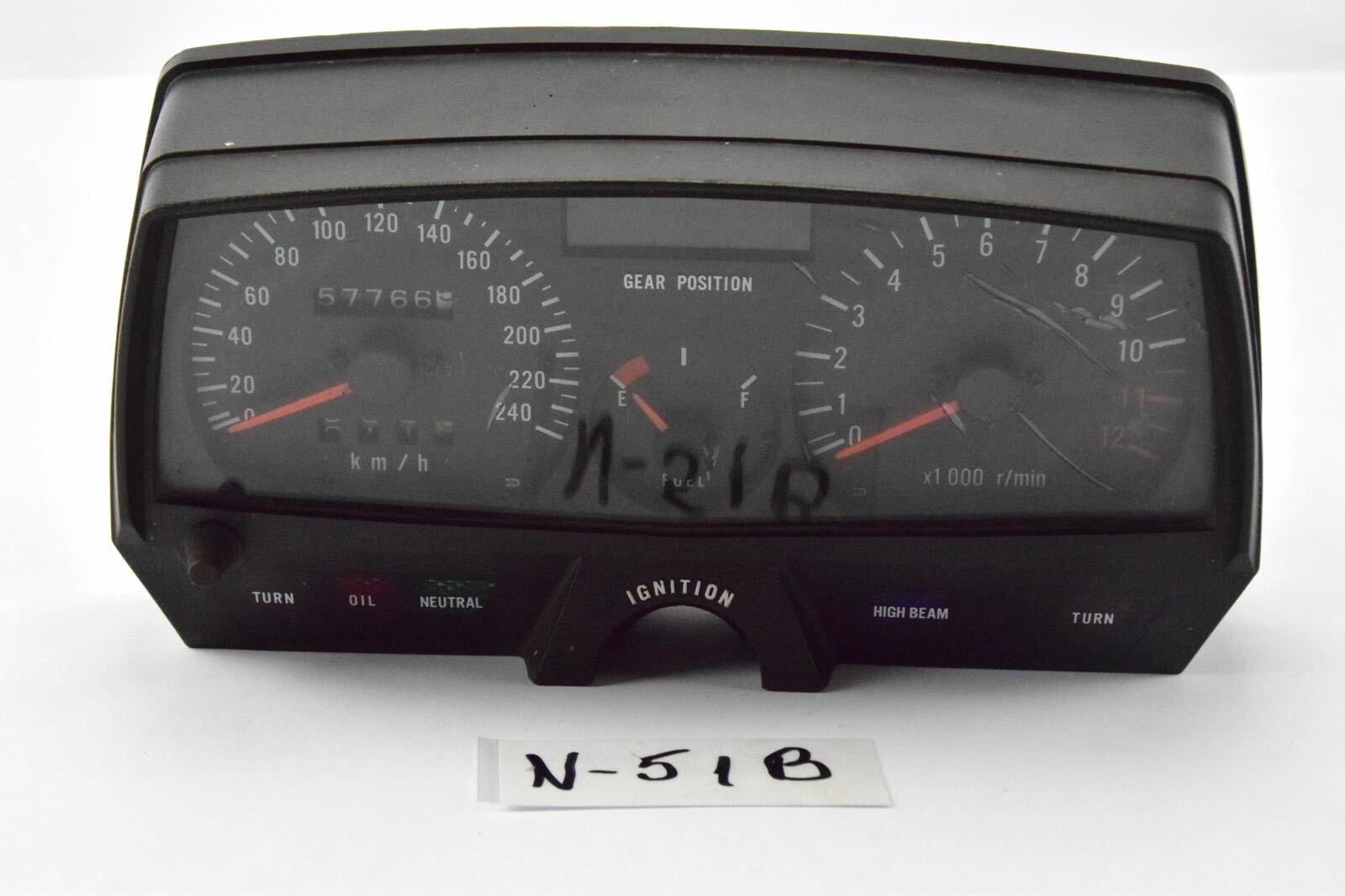 Suzuki GSX 550 ES GN71D - Speedometer cockpit instruments N51B | eBay
