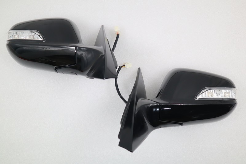 Manual Folding Mirrors Led Turning Light Pair Set for Acura 2004