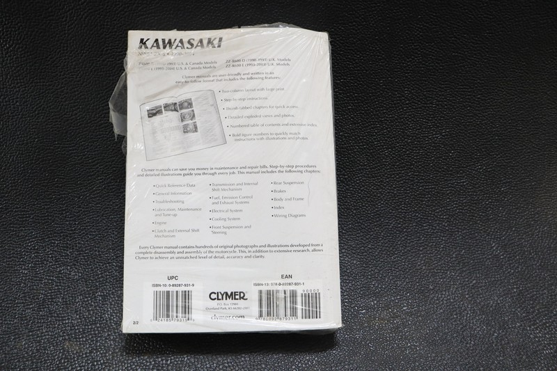 CLYMER KAWASAKI NINJA ZX-6 1990-2004 M468-2 | eBay