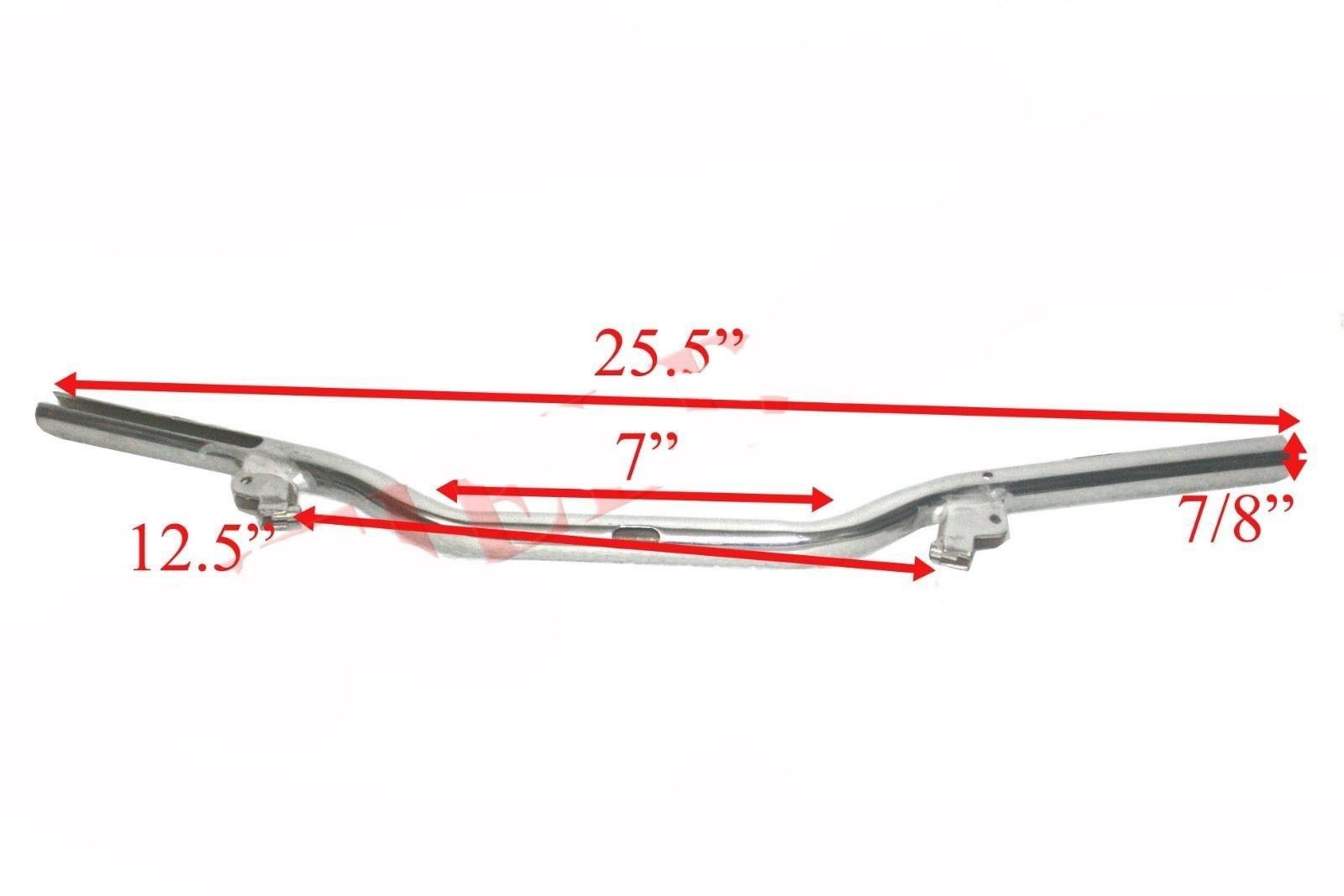 Handlebar 7/8'' Chrome Plated Jawa 250 350 & 353 354 360 559 Motorcycle