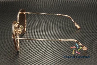 Pre-owned Tom Ford Ft1106 28u Metal Shiny Rose Gold Bordeaux Mirror 63mm Women Sunglasses In Red