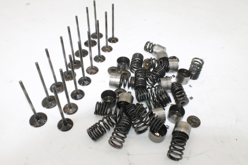 06-07 ZX10R INCOMPLETE VALVE KIT VALVES BUCKETS HEAD SHIMS