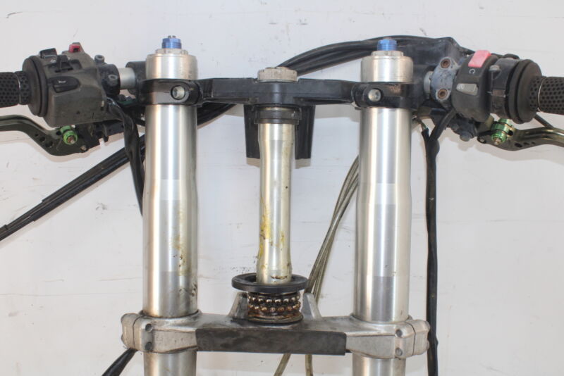 02-03 ZX12R ZX12 FRONT END FORKS FORK TRIPLE TREE CLAMP TOP 02-03 ZX12R ZX12 FRONT END FORKS FORK TRIPLE TREE CLAMP TOP