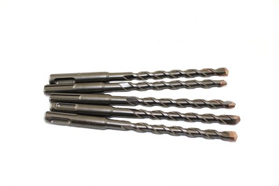 TEMO 5pc SDS-plus Rotary Hammer Drill Bit Set  5/16''x4''x6''