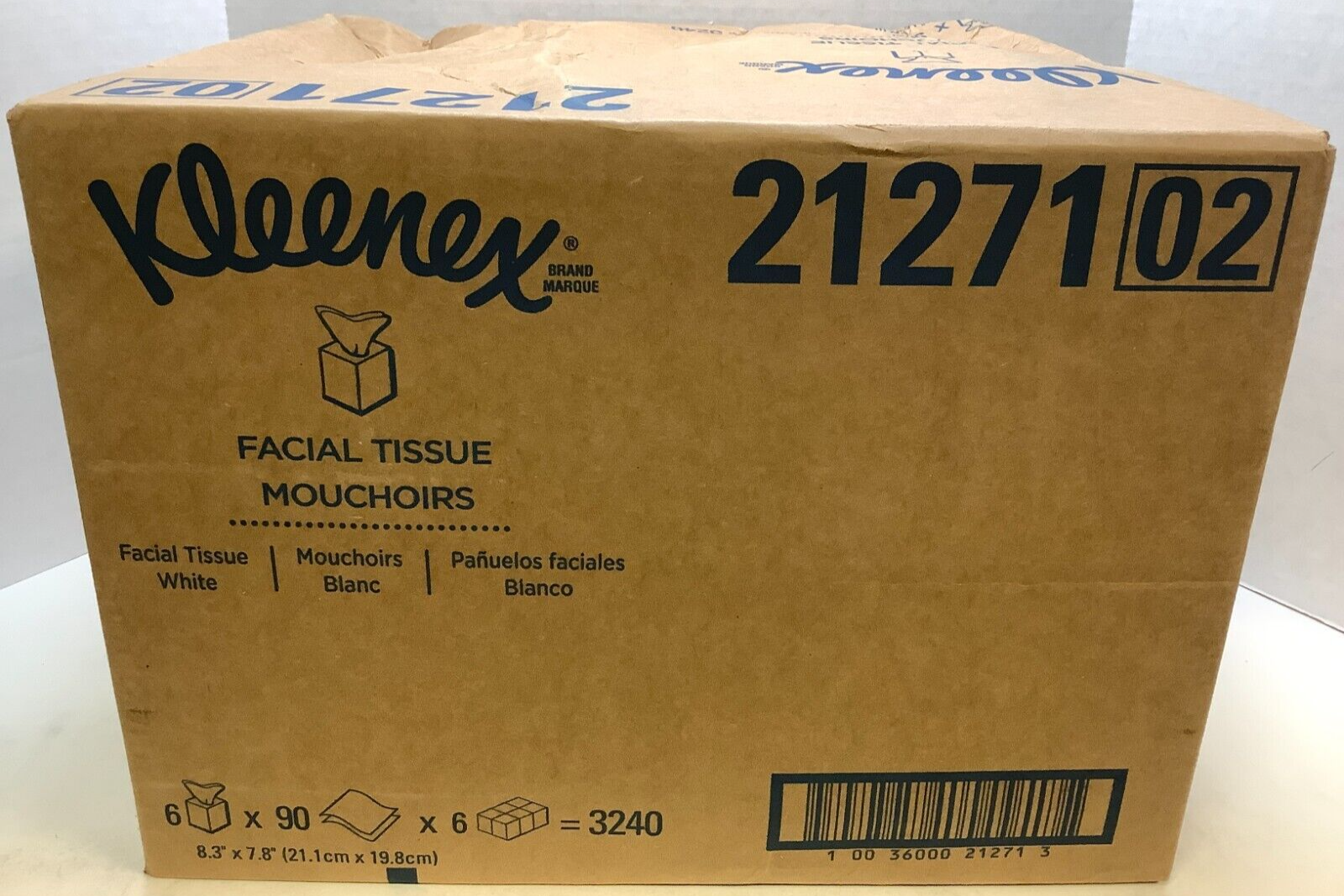 Kimberly-Clark Professional 21271 Comfort Touch, 36 Boxes, Disheveled Case